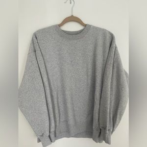 Aritzia TNA Cozy Fleece Boyfriend Crew Sweatshirt